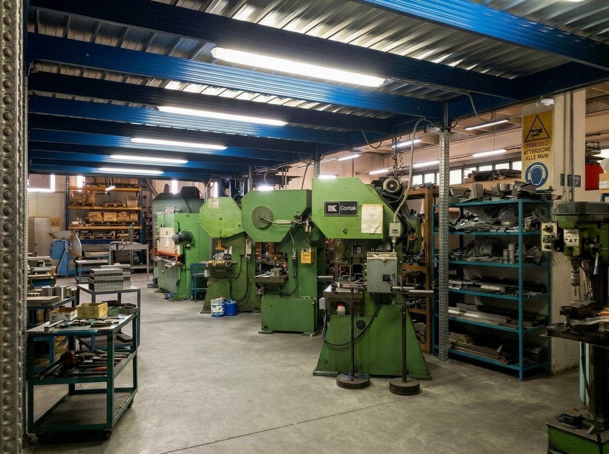 Officina Pamek Reparto Presse e Stampaggio